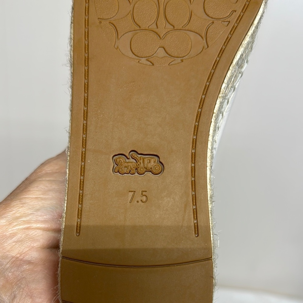 Coach Pink and White Leather Sneakers Never Wore (see photos) - Picture 10 of 16